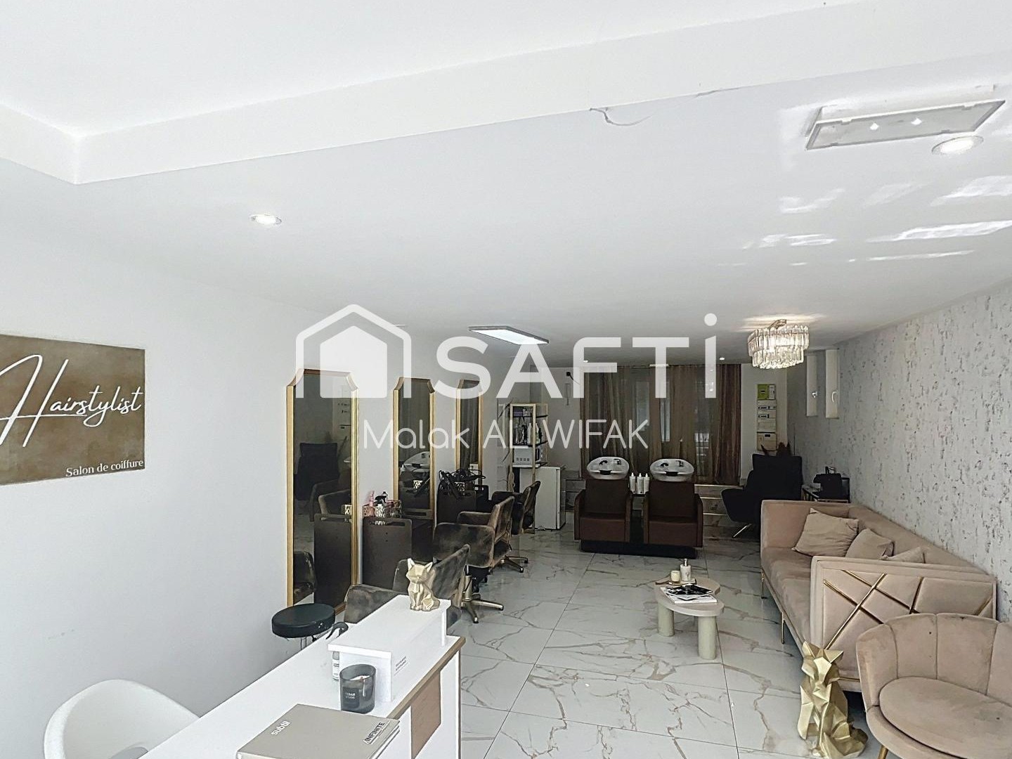Salon de coiffure à saisir - belle opportunité