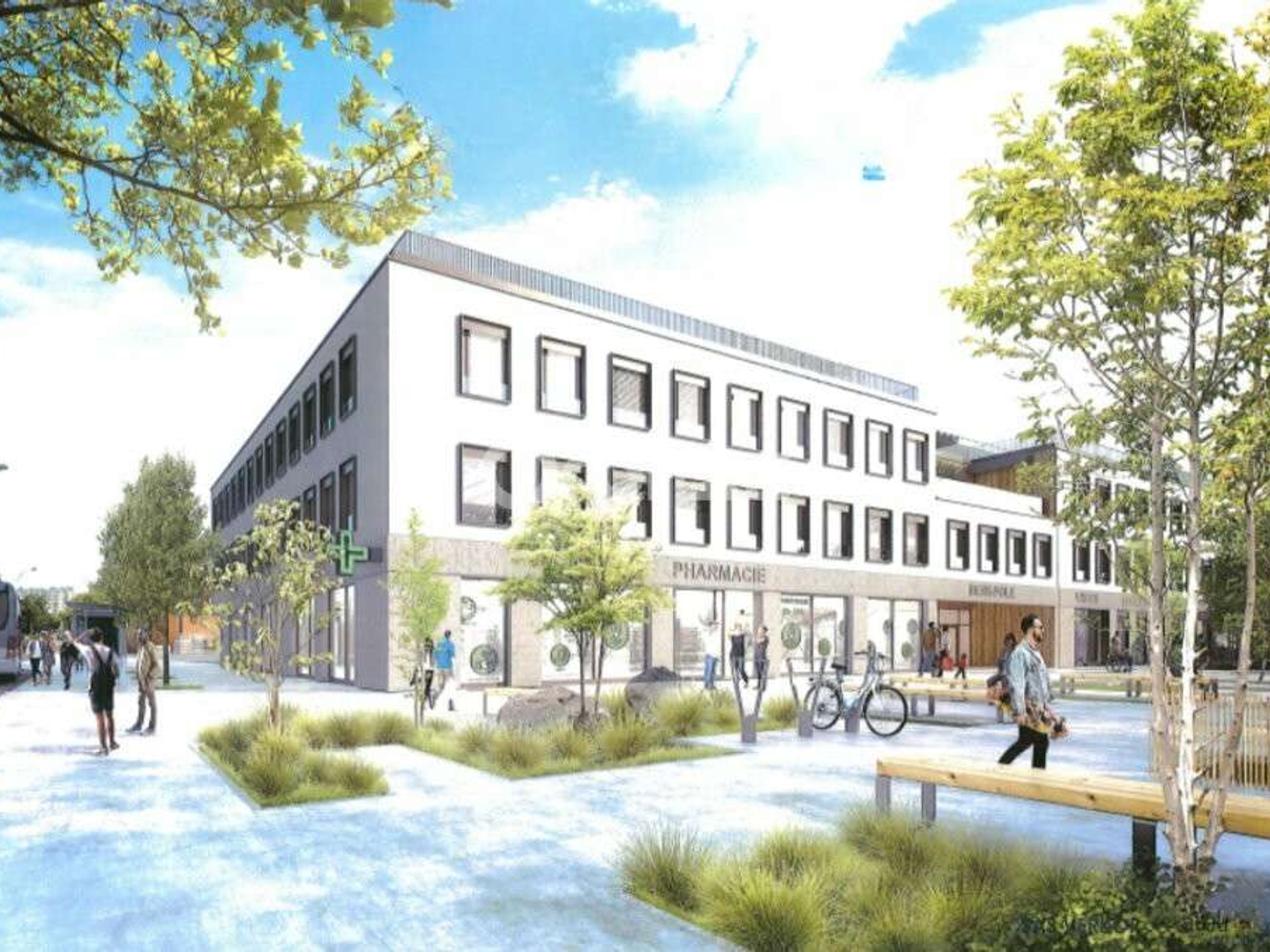 Vente local pro de 61m² neuf normes ERP à Valence