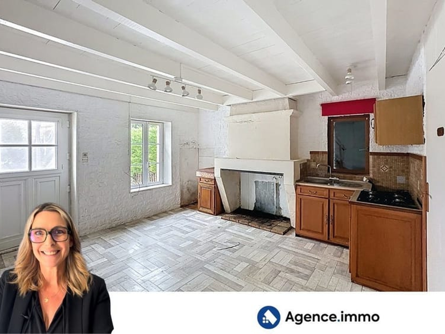 Maison à vendre - 3 pièces - 80m2 - Saint-Ciers-Sur-G... (33820)