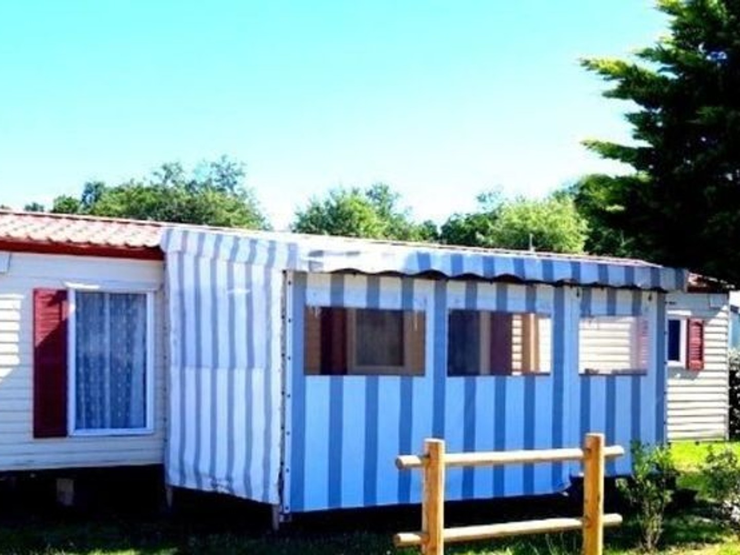 Mobil-home à l'année 40 m²