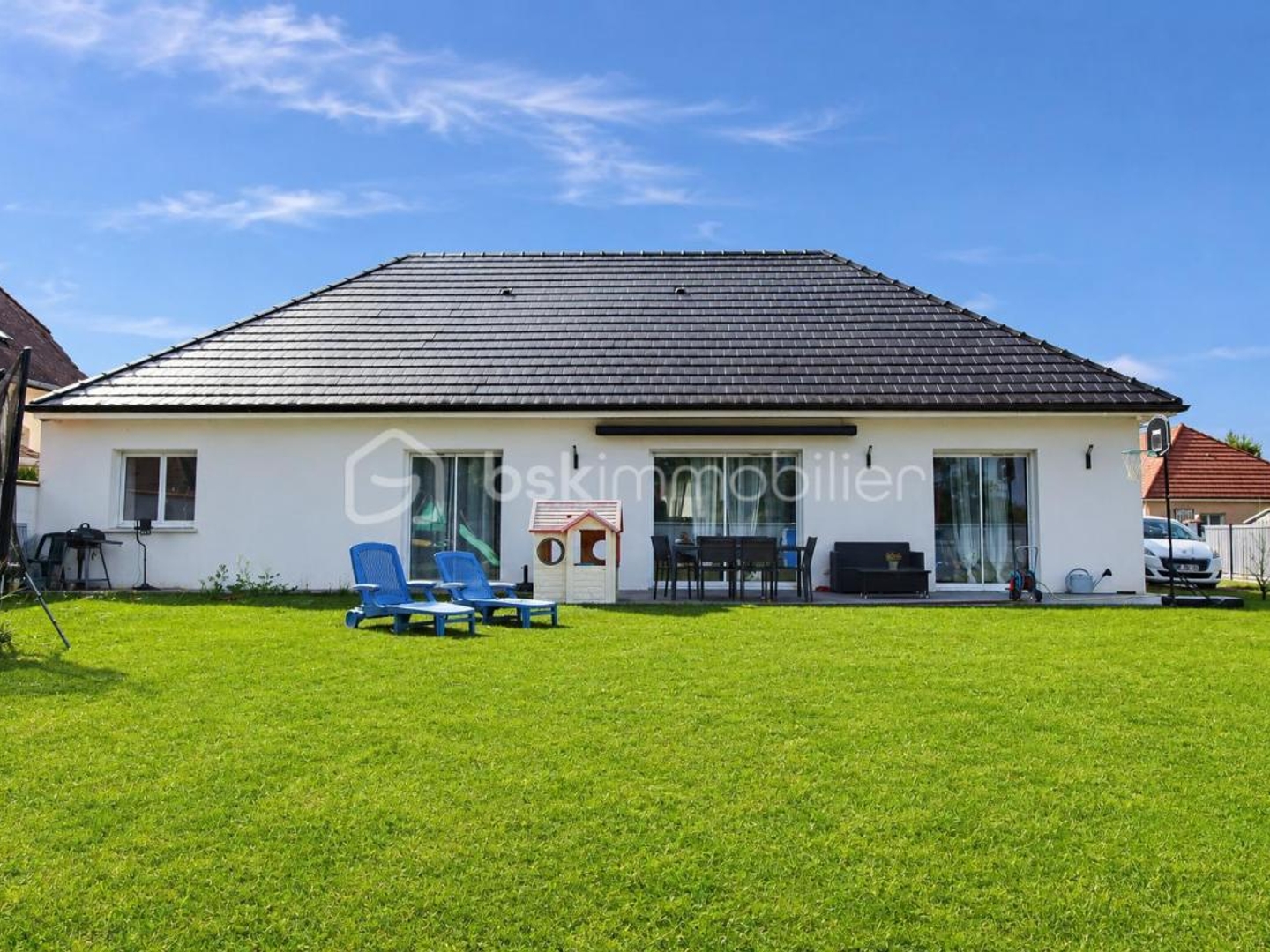 Maison contemporaine de plain-pied 115 m² 4 chambres DPE A/A Secteur Lescar