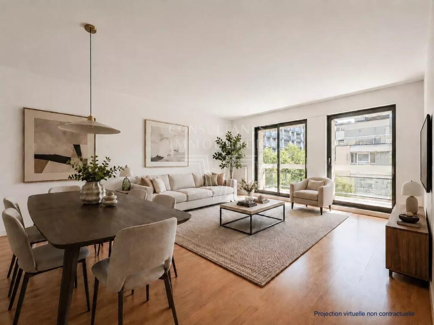 Vends T4 - 88.29m² - Paris 15ème