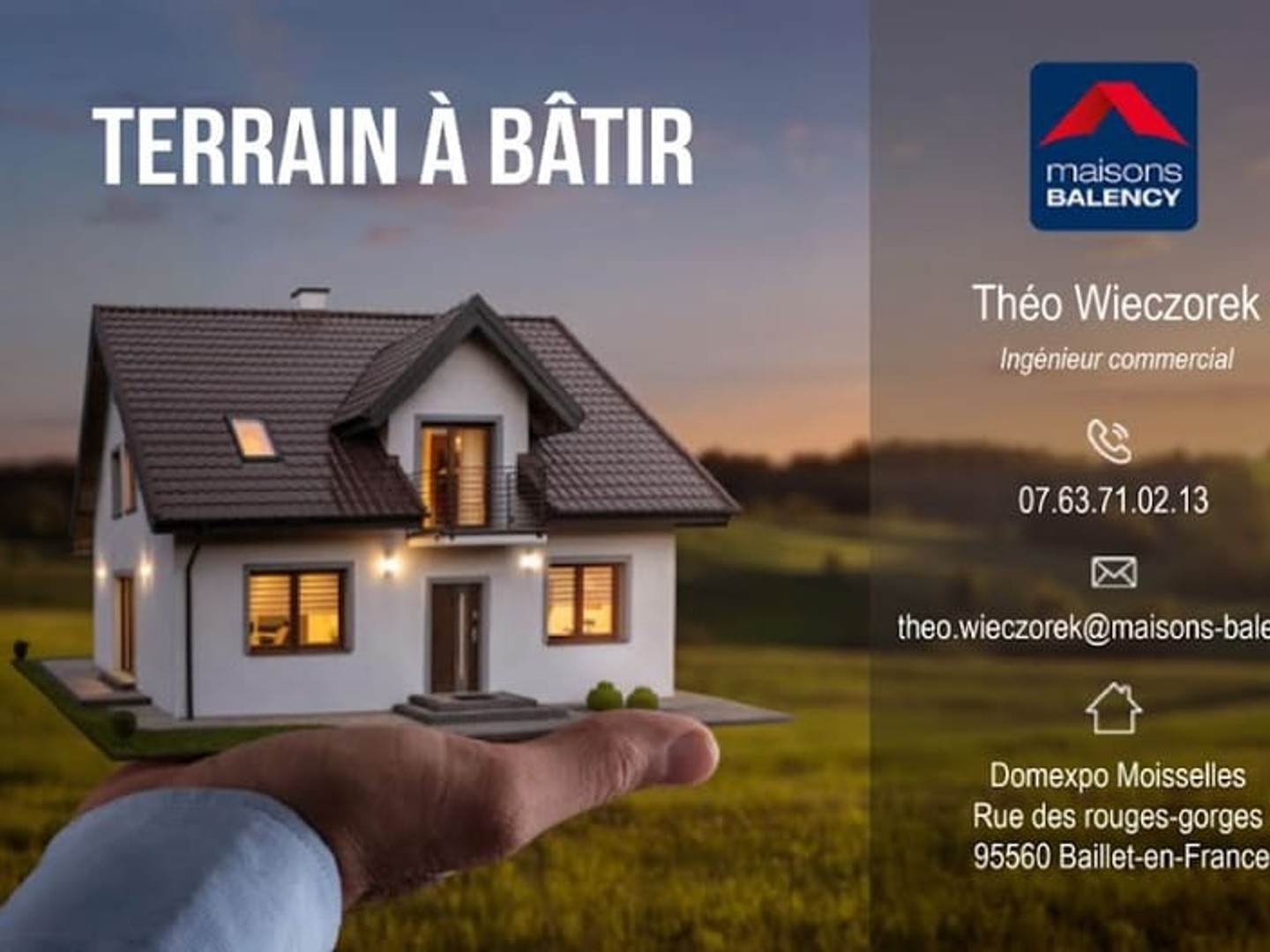 Terrain 700 m²