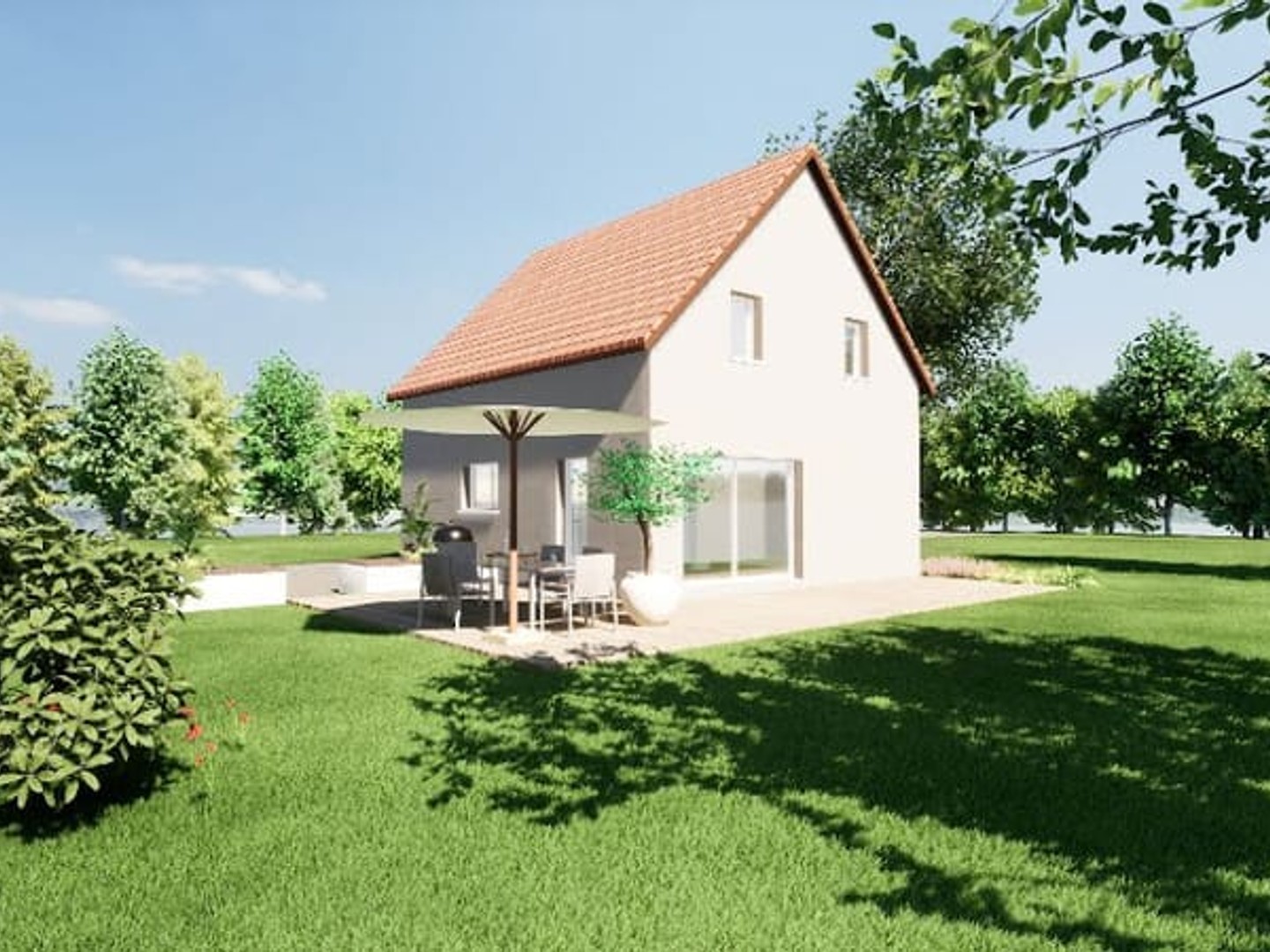 Maison à vendre - 4 pièces - 92m2 - Osthouse (67150)