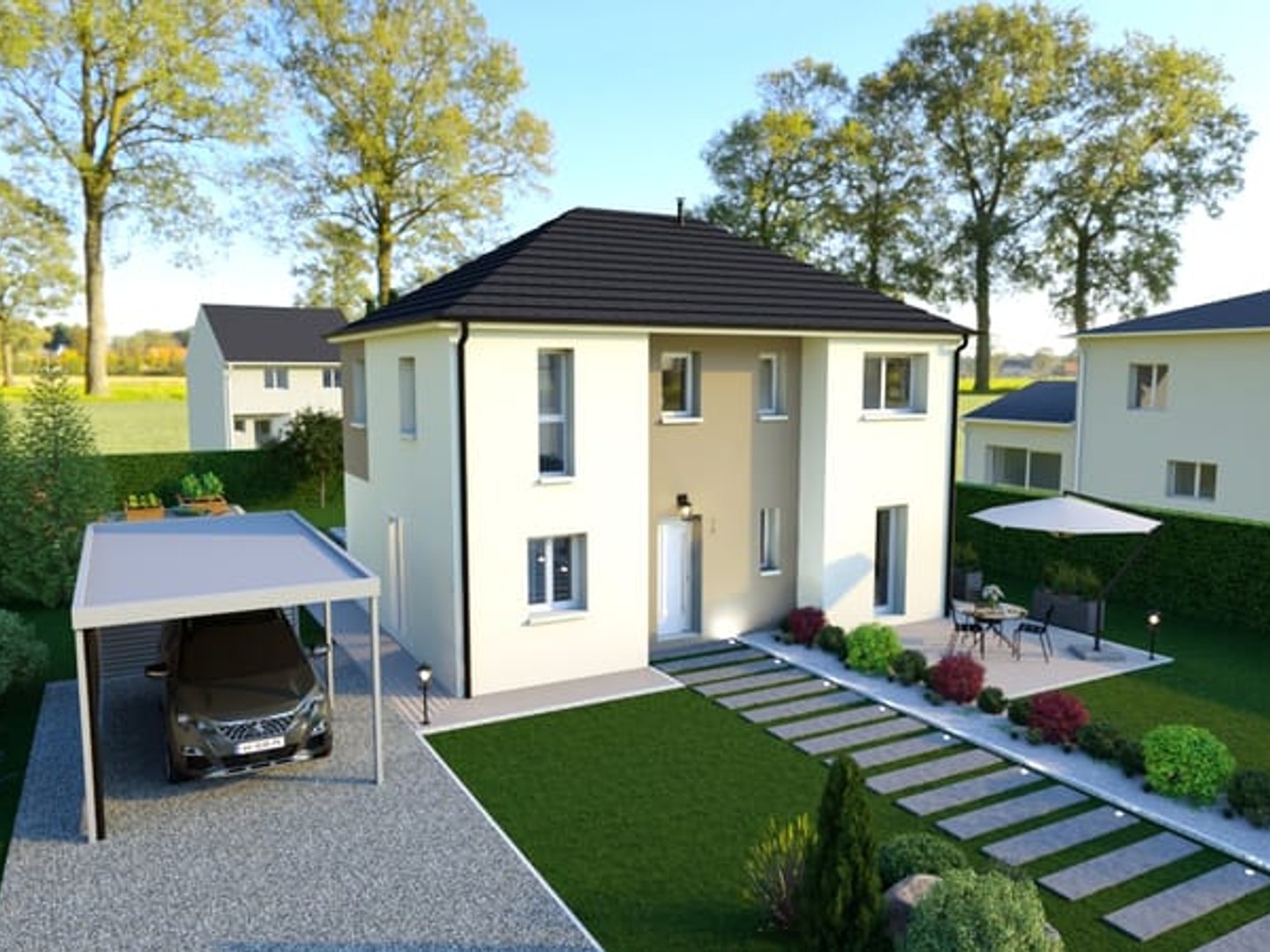 Maison moderne à Rixheim