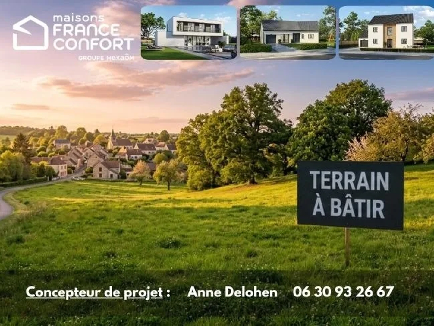 Terrain 948 m²