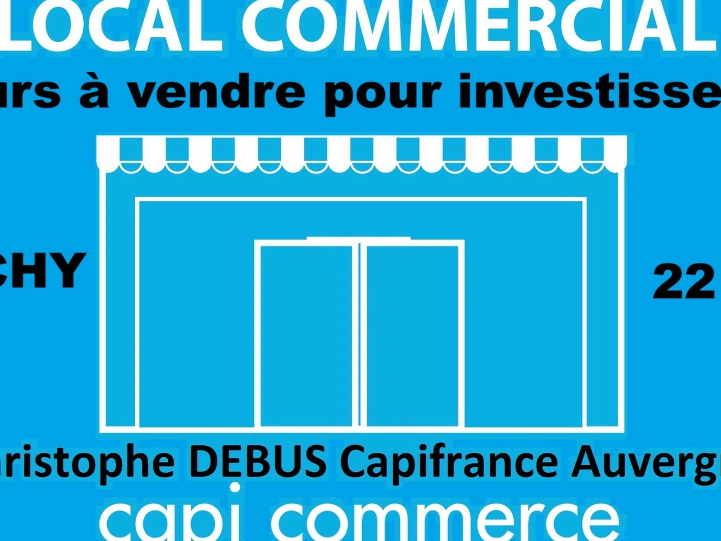 Commerce 1 pièce 23 m²