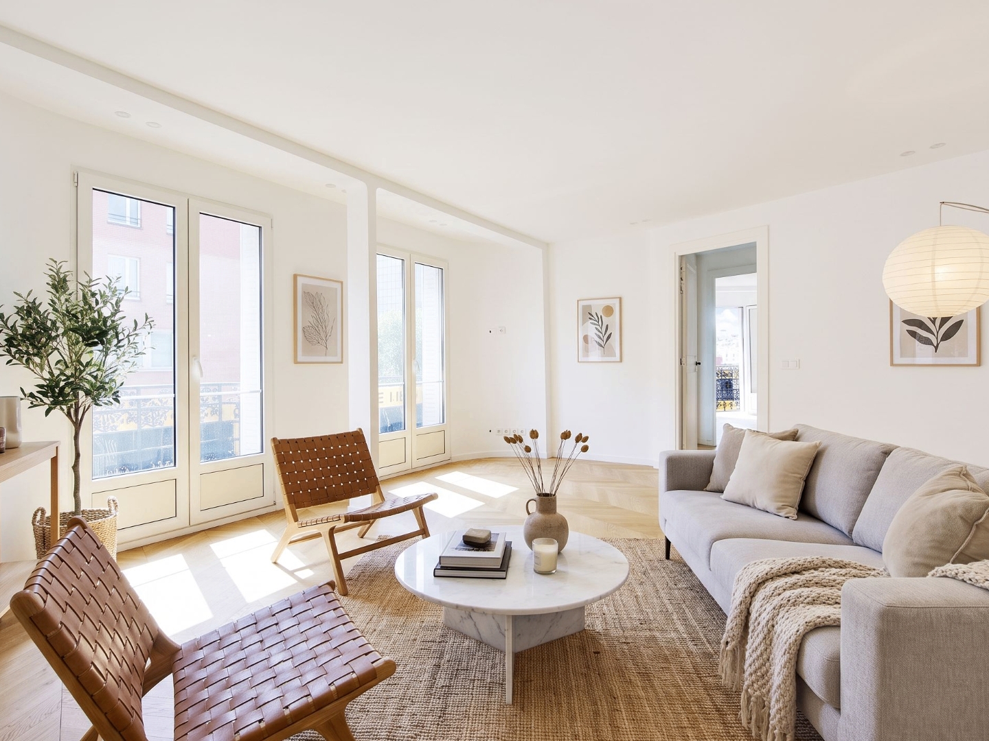 Montreuil 93100 3 pièces de 63 m² au 2e étage lumineux