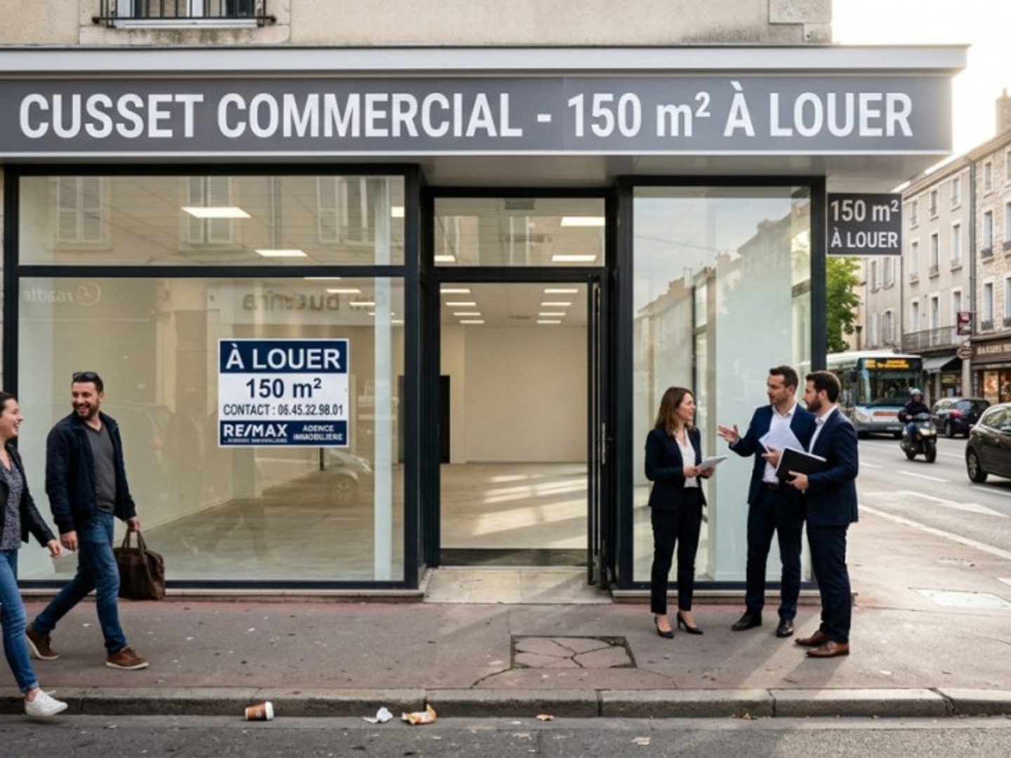 Local commercial 150 m²