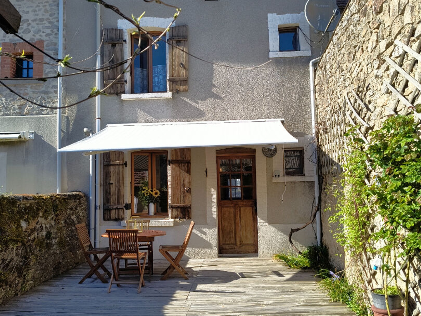 CREUSE - Charmante 3 chambres Maison de Caractère près de La Souterraine