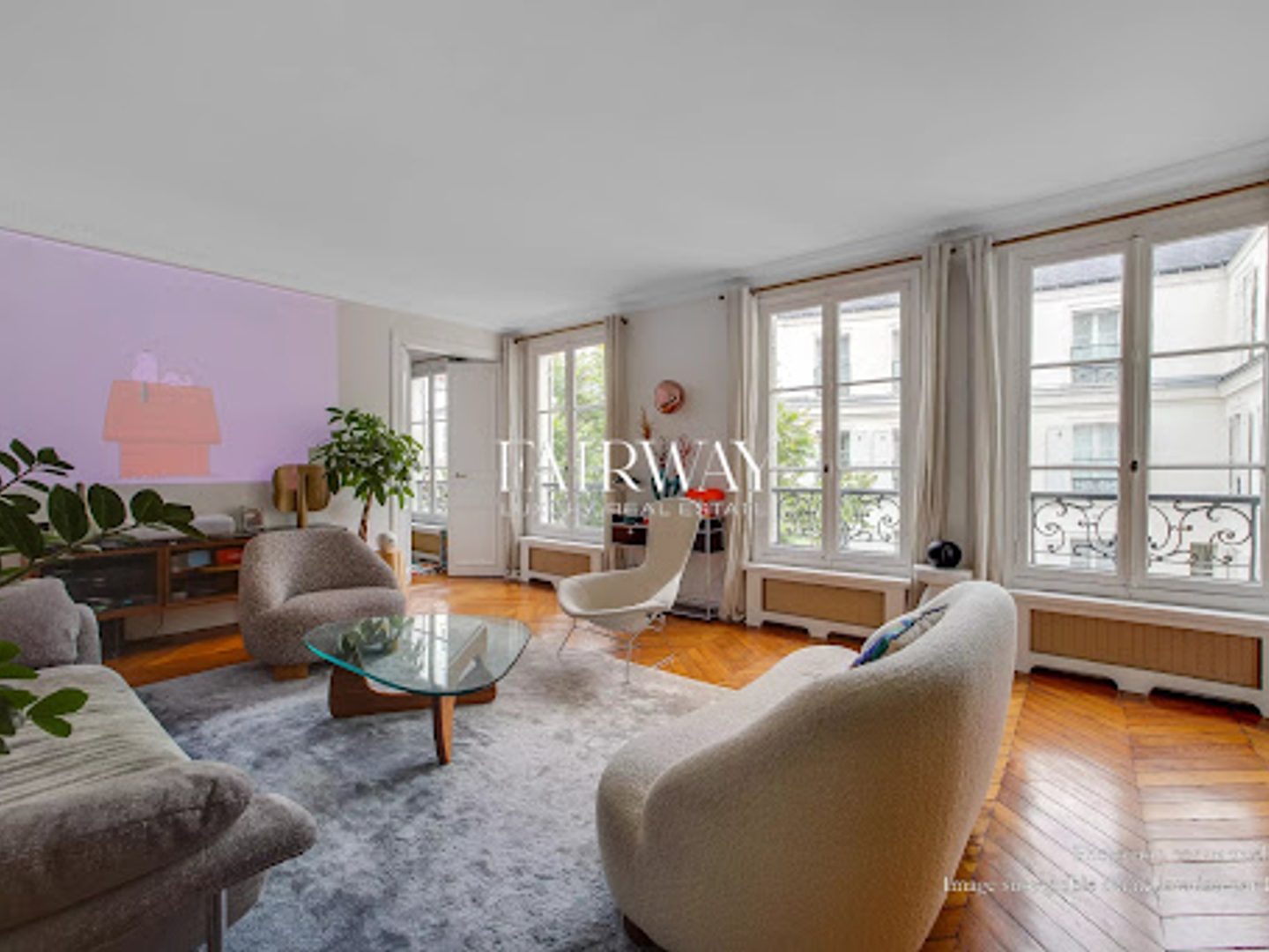Appartement à vendre - 4 pièces - 98m2 - Paris 17e (75017)