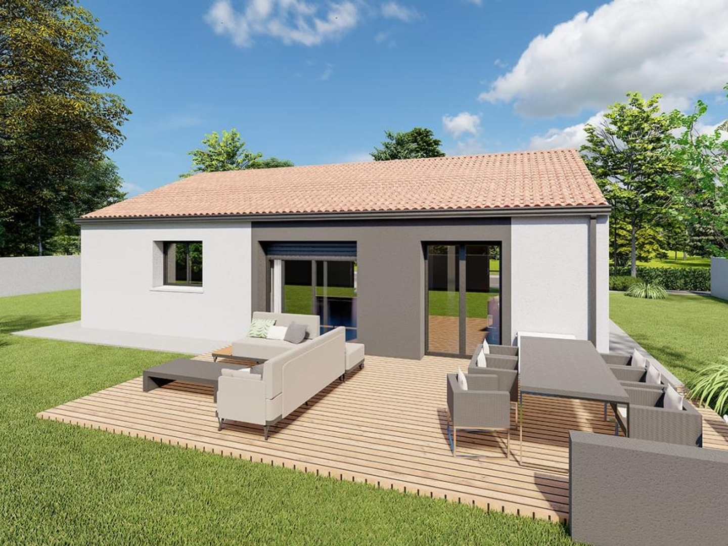 Maison à vendre - 70m2 - Le Poiré-Sur-Vie (85170)