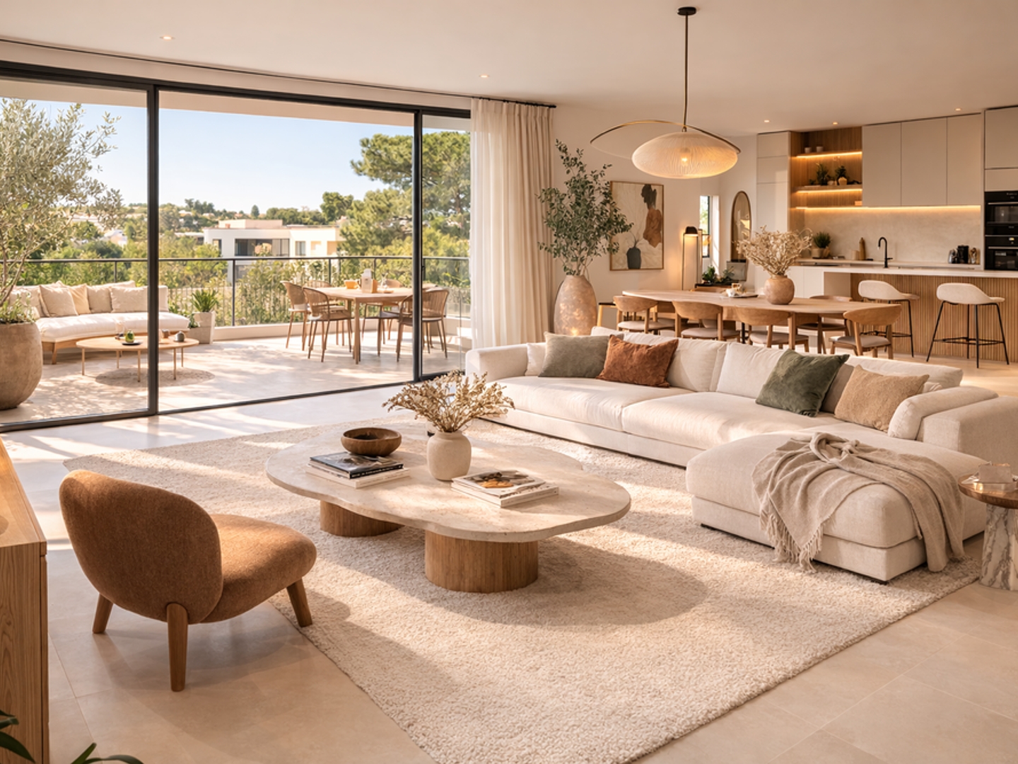 BELLE PIECE A VIVRE AVEC TERRASSE PROCHE LUXEMBOURG