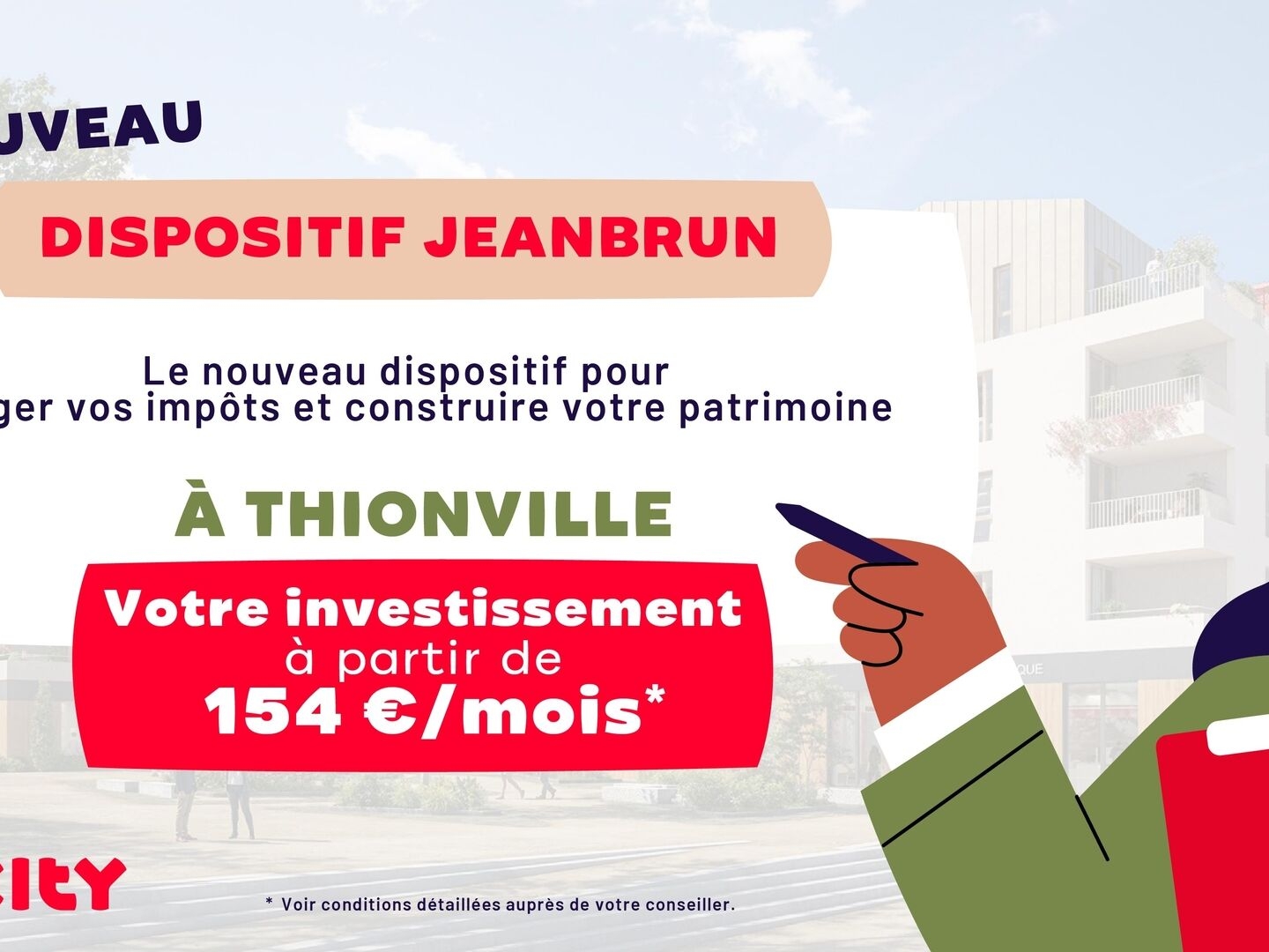 Appartement à vendre - 2 pièces - 39m2 - Thionville (57100)