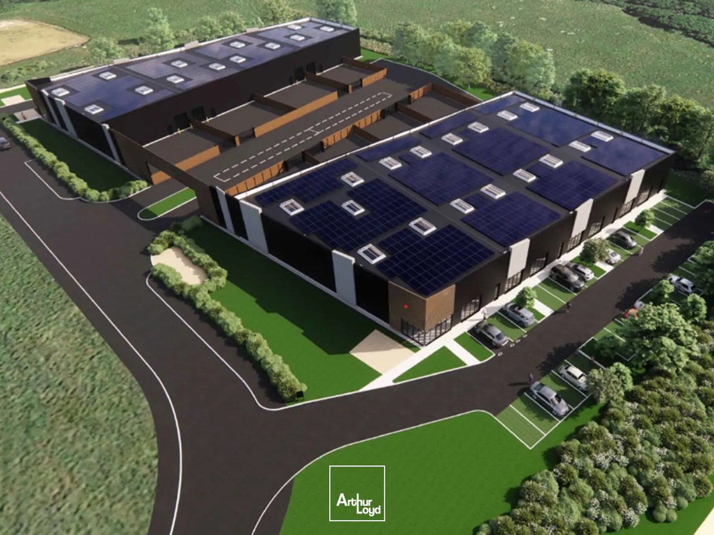 Locaux d activité à vendre à Saint-Nazaire zone Brais stockage et mezzanine