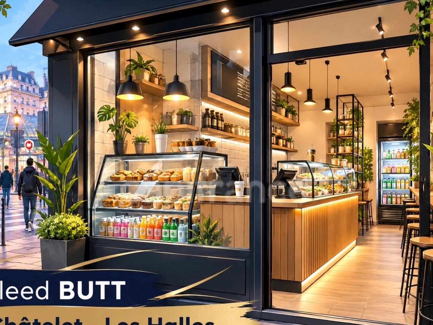 Magasin à vendre - 2 pièces - 30m2 - Paris 1e (75001)