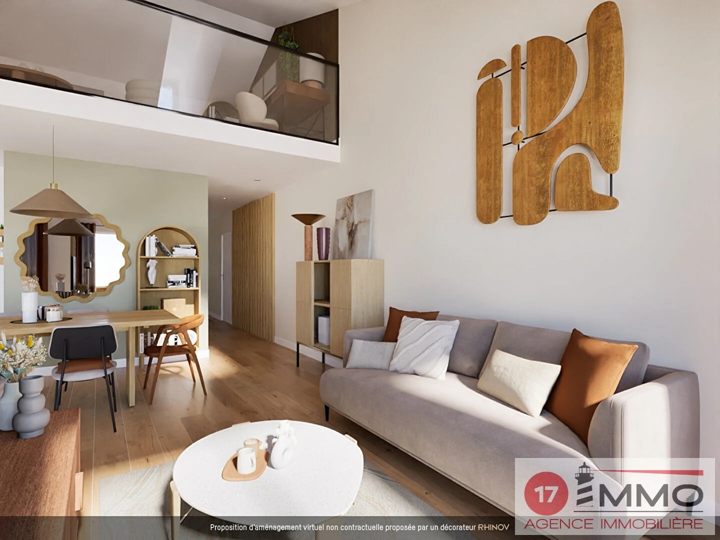 Appartement 3 pièces 59 m²