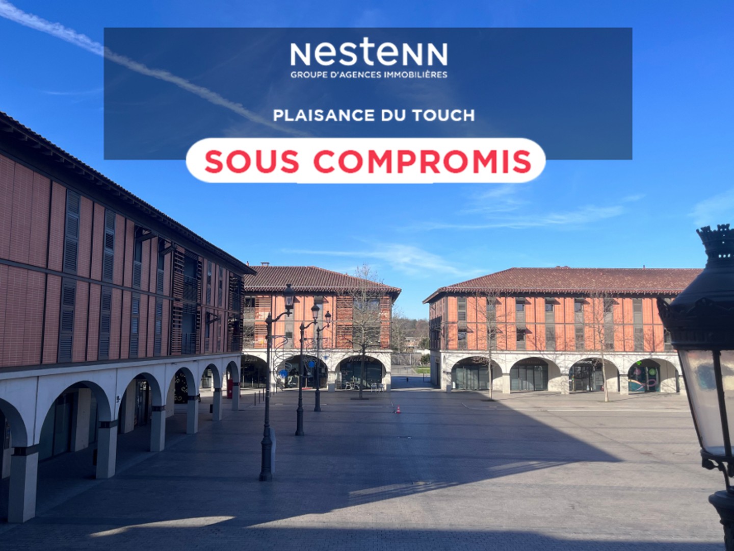 A VENDRE - PLAISANCE DU TOUCH - Appartement T2 - 45 m2 - garage boxé en sous sol