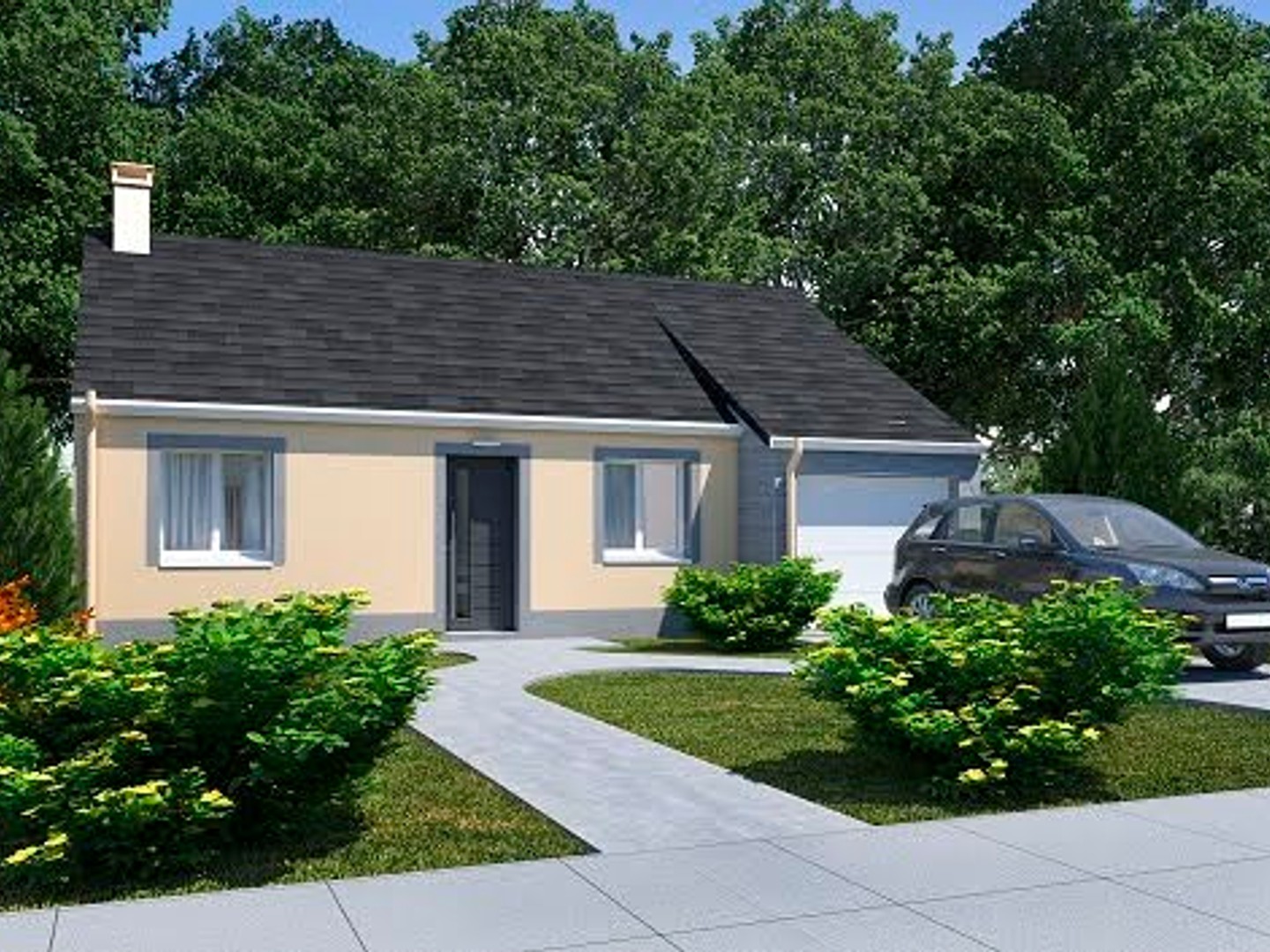Maison 3 pièces 61 m²