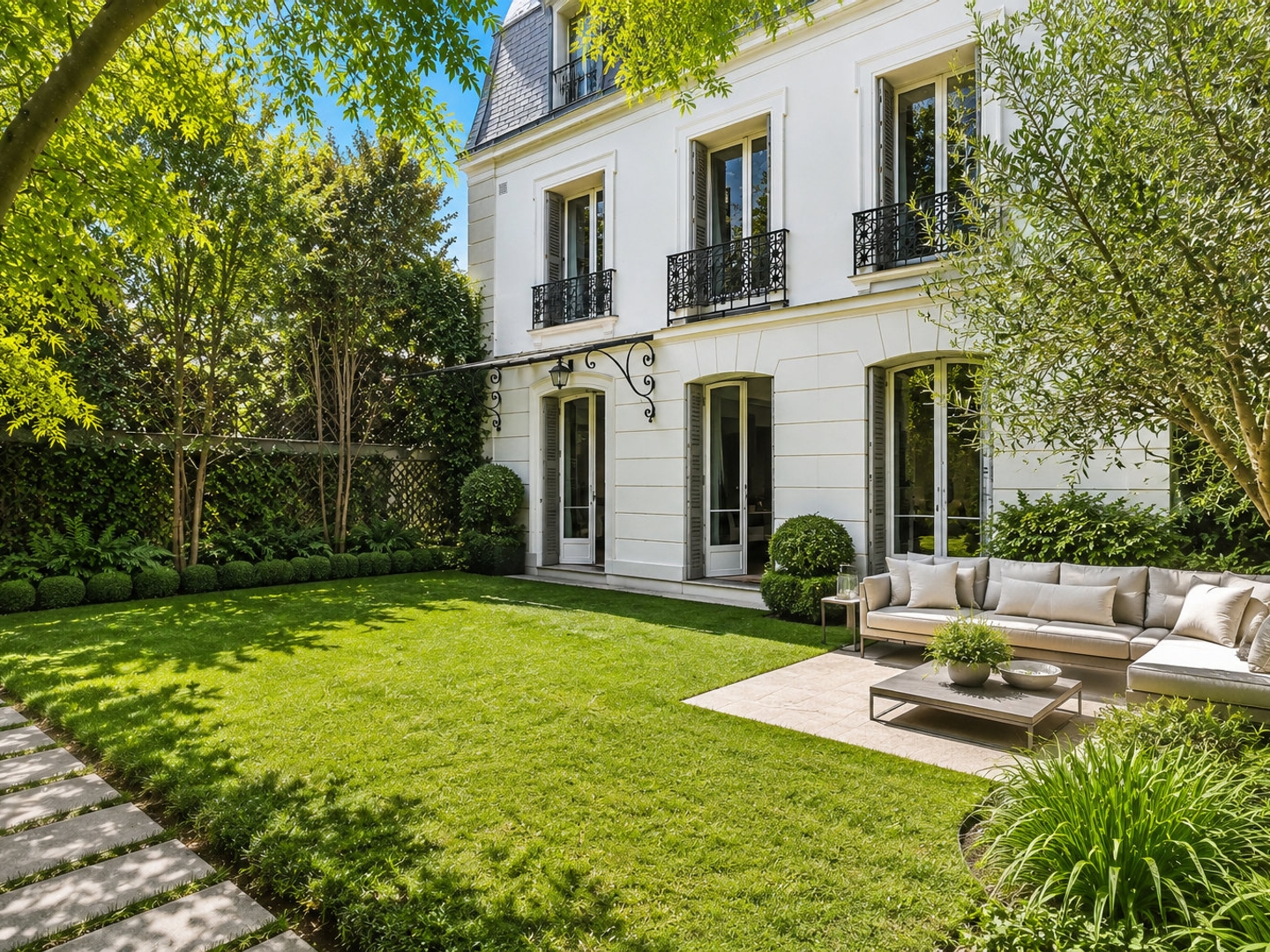 NEUILLY SUR SEINE - SAUSSAYE - Maison - 9 pièces - 300 m2- 5 chambres