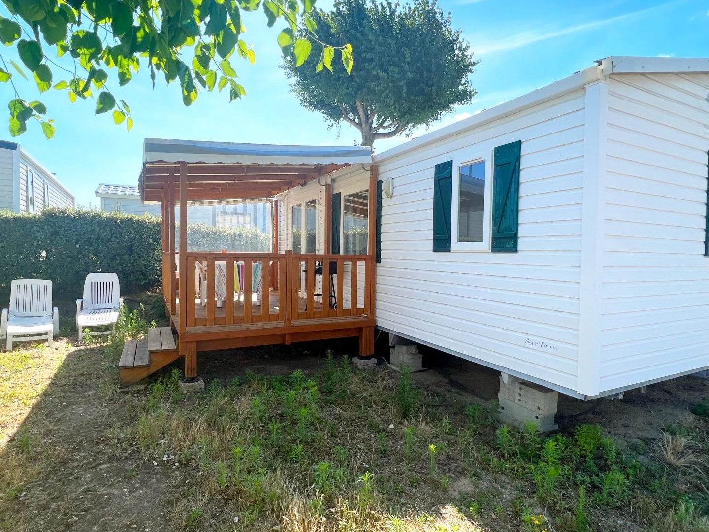 Mobil-home sur camping proche mer - 14 900 €