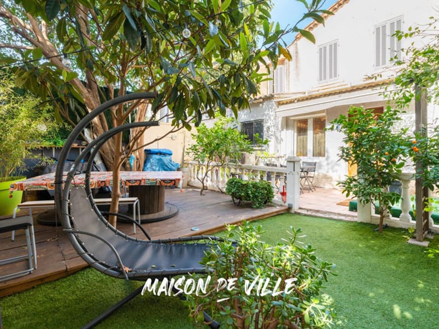 LA BLANCARDE - BAS DE MAISON - JARDIN AU CALME