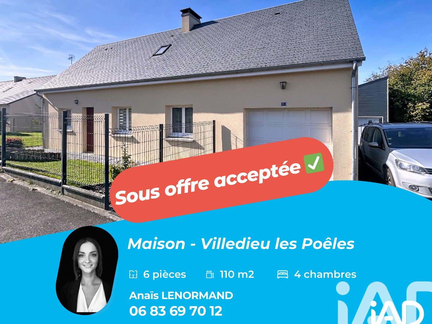 Maison 6 pièces 110 m²