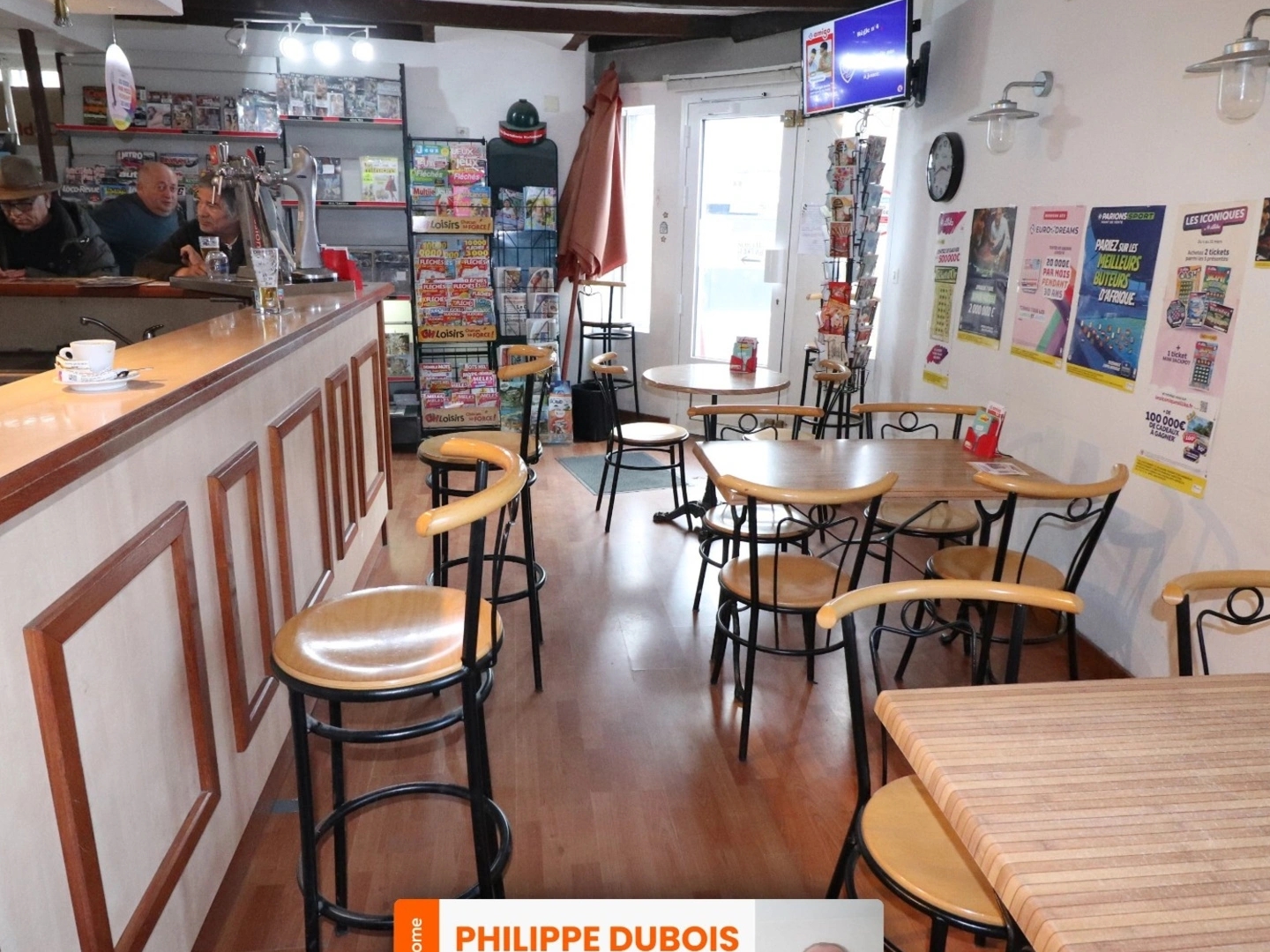 BAR TABAC PRESSE CHAMBRES D'HOTES SANS CONCURRENCE