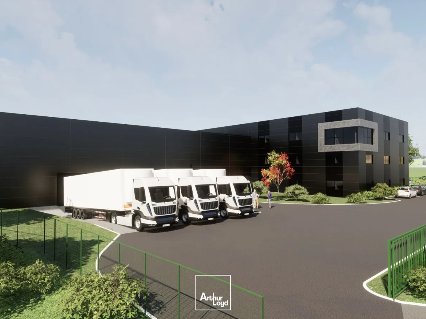 A VENDRE en VEFA : Bâtiment d'activité neuf à construire à Saint-Étienne