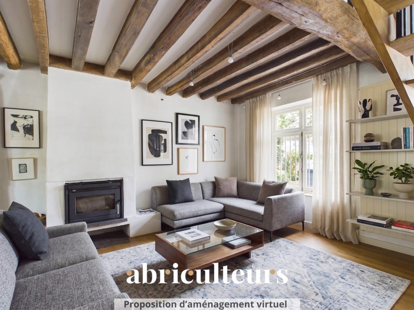 Vends maison ancienne - 103 m² - 4 pièces, 2 chambres - Le Pecq 78230