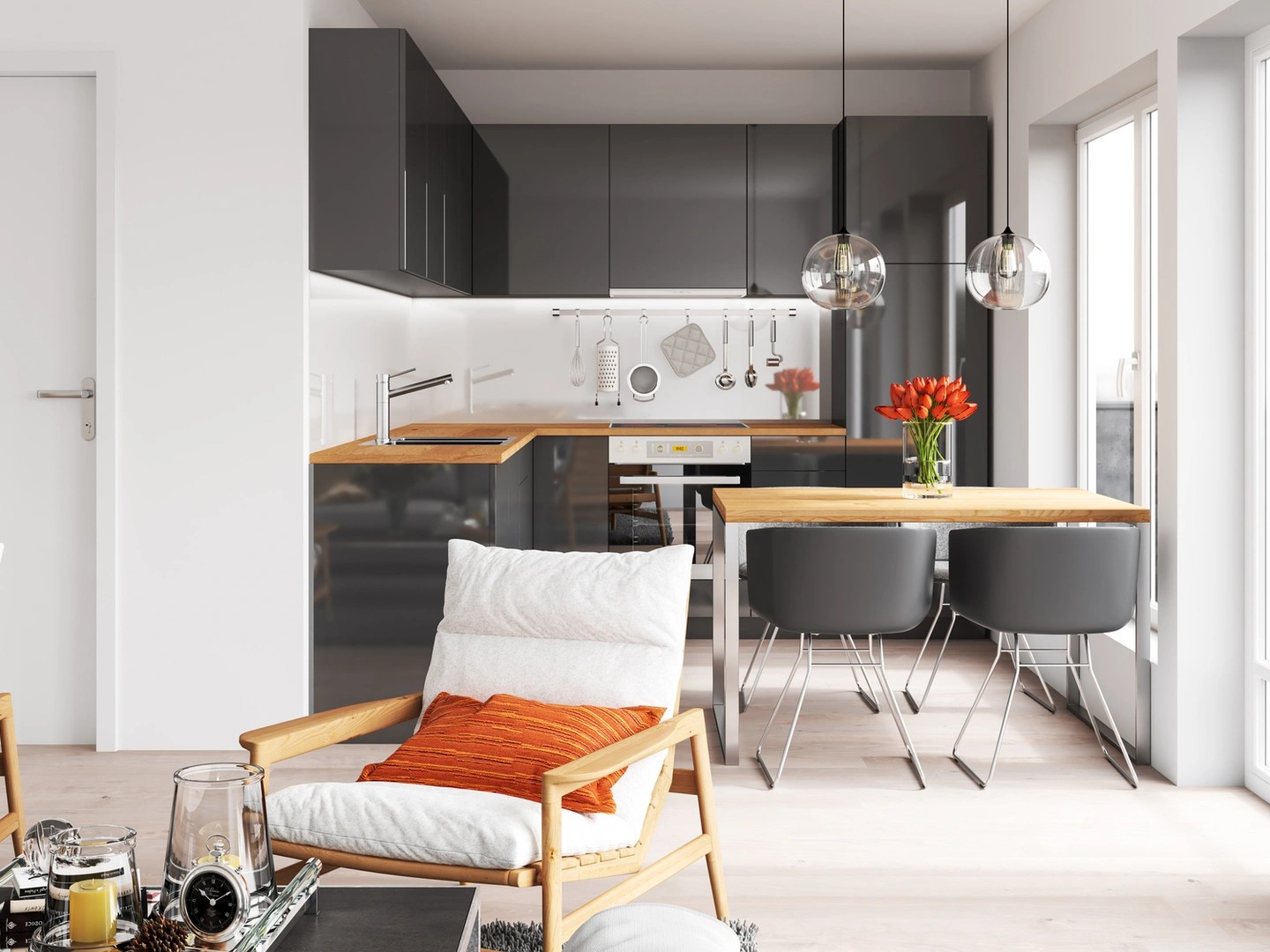 Appartement 1 pièce 28 m²