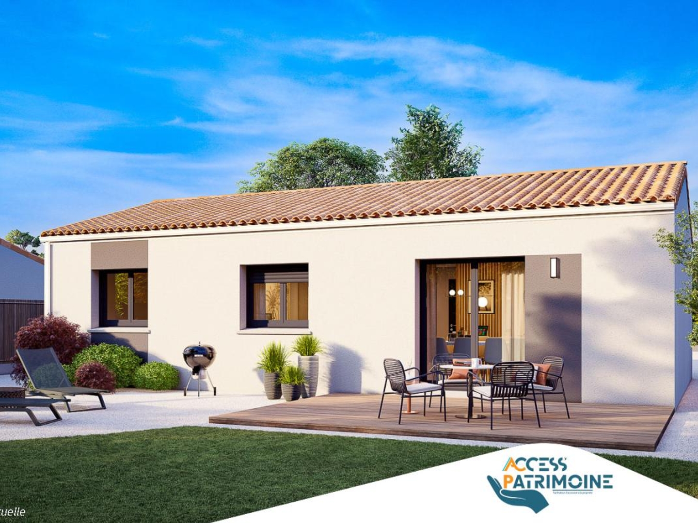 Maison à vendre - 60m2 - Saint-Aigulin (17360)
