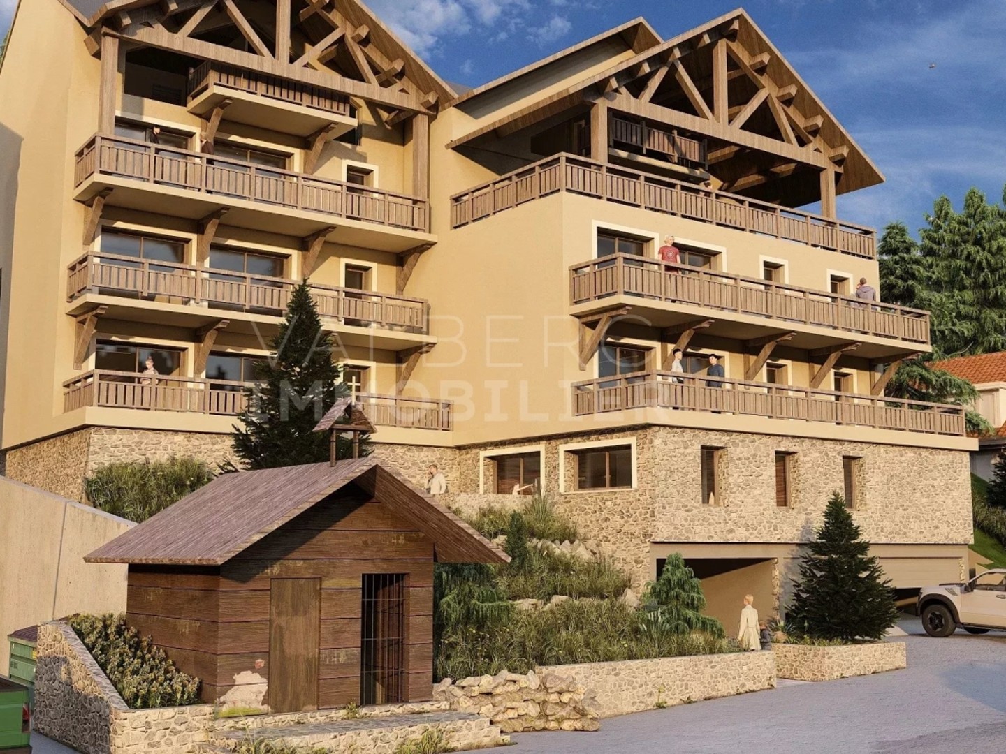 3 PIECES - 82.1 m² - PROCHE DES PISTES
