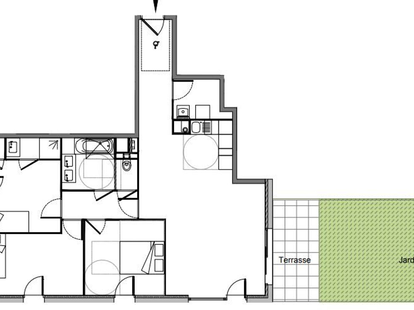 Appartement 4 pièces 88 m²