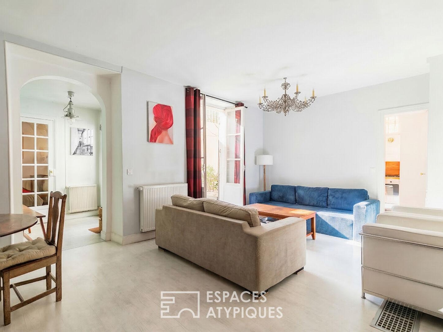 Duplex esprit maison avec terrasse
