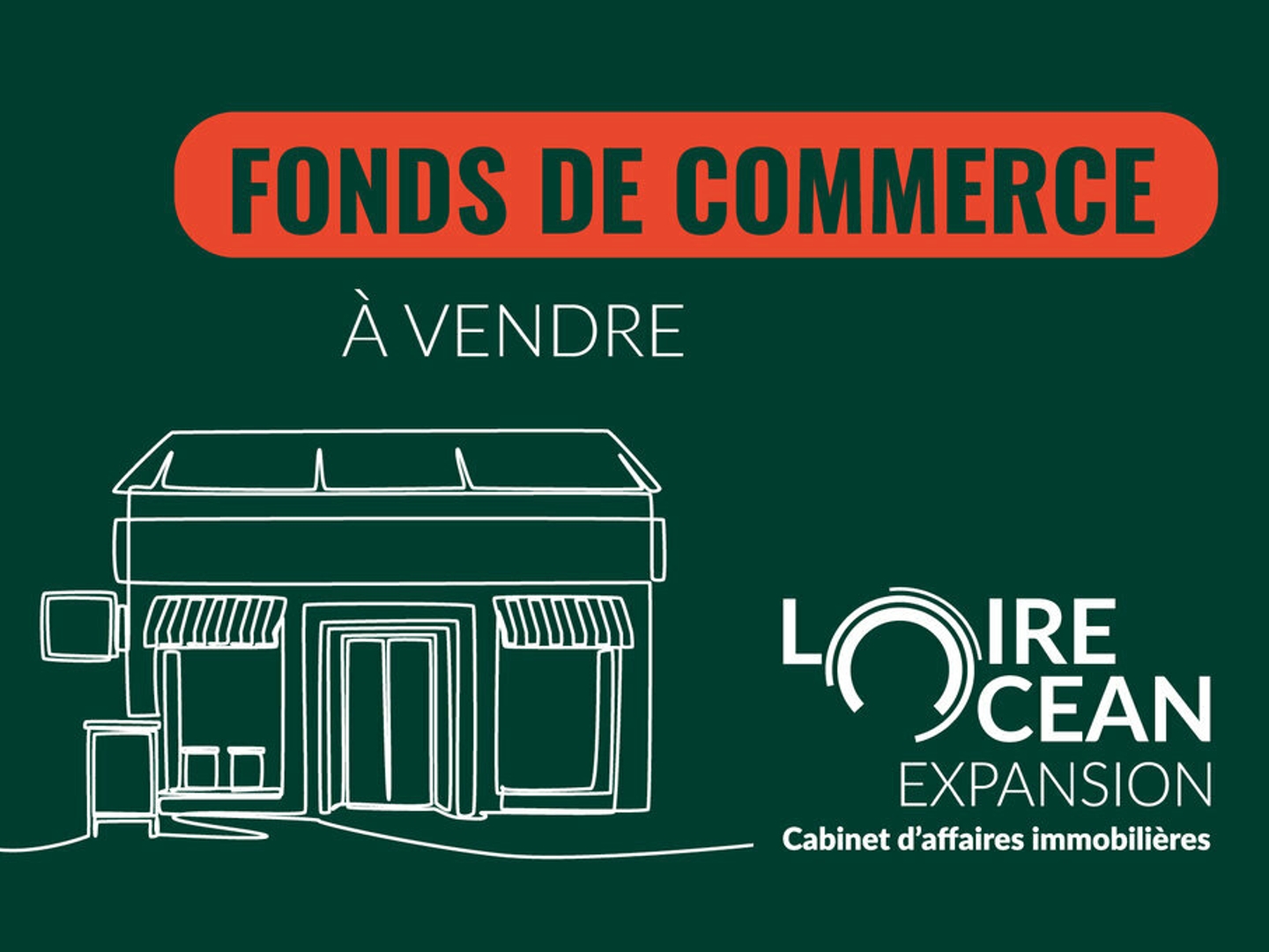 Fonds de commerce 38 m²