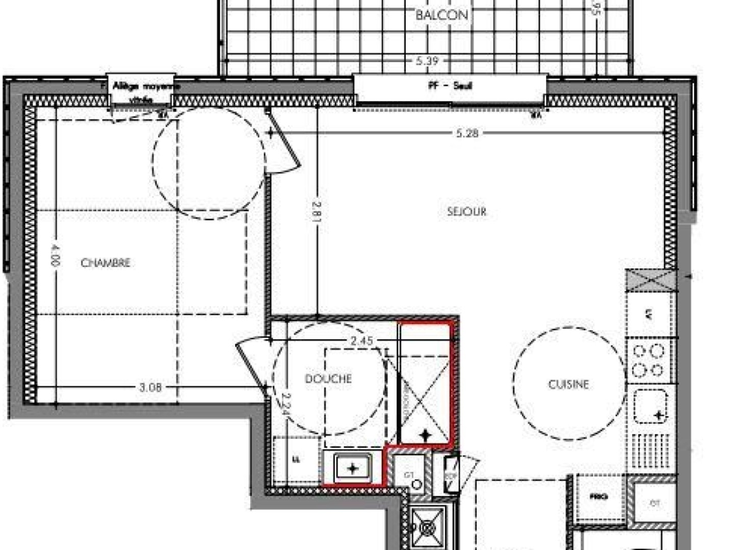 Vente Appartement 2 pièces