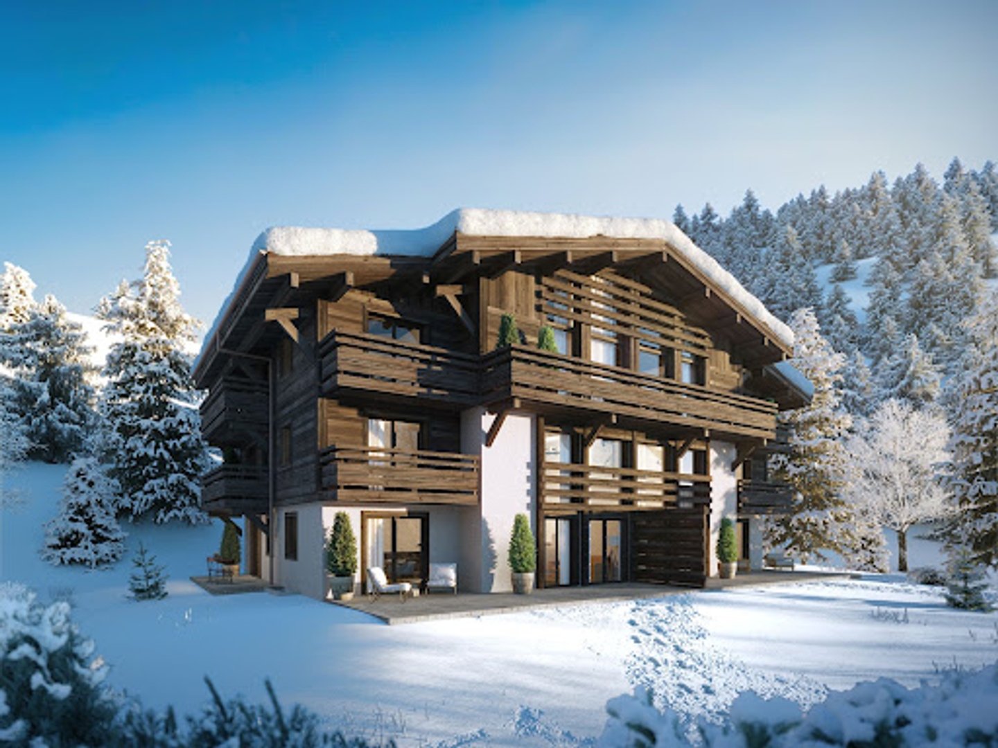 Appartement à vendre - 5 pièces - 170m2 - Megève (74120)