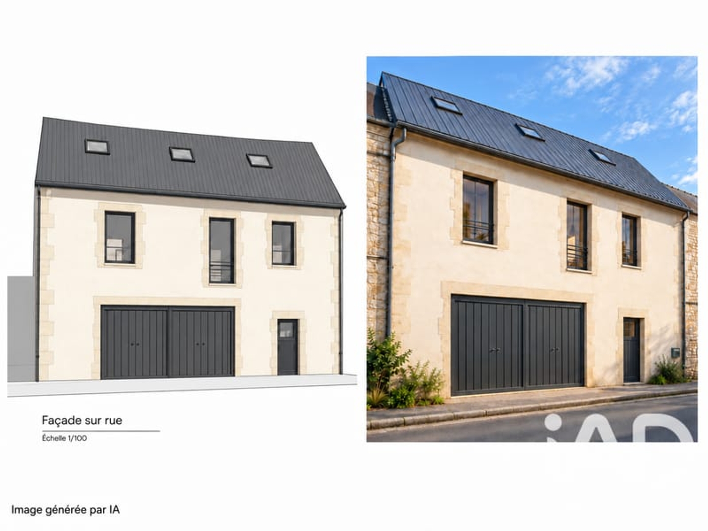 Maison 3 pièces 105 m²