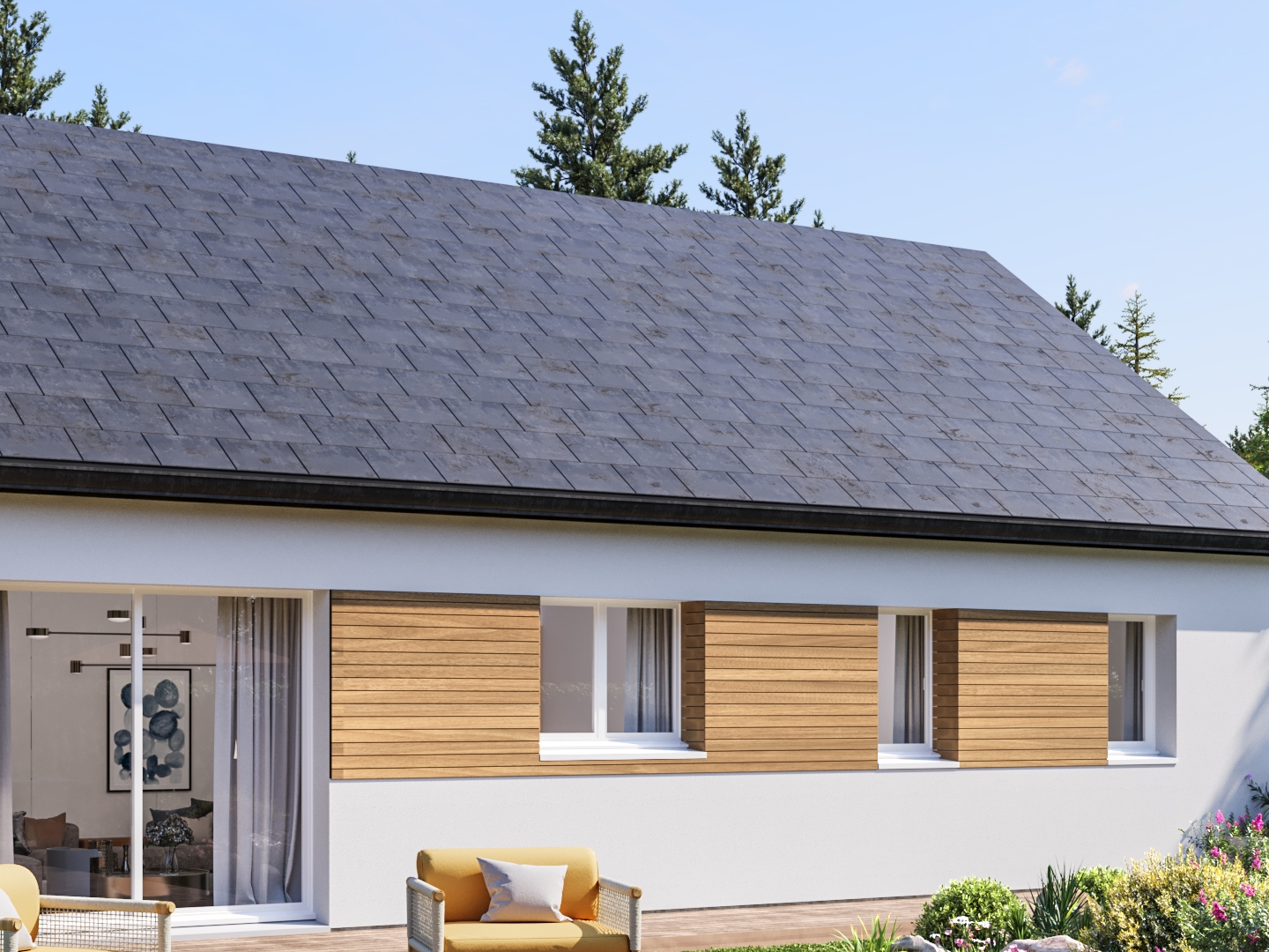 Maison à vendre - 104m2 - Bosc-Mesnil (76680)