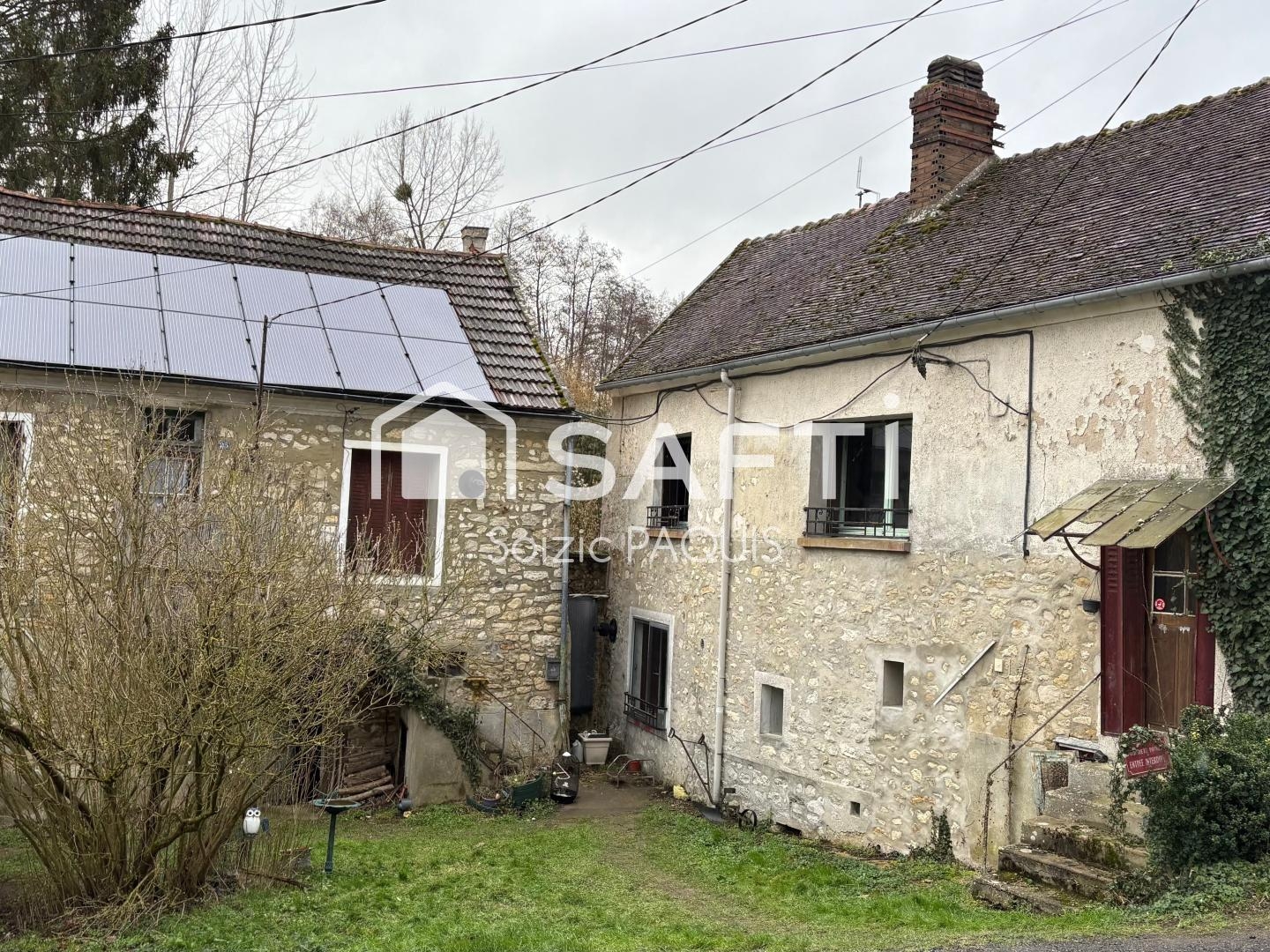 Maison à vendre - 7 pièces - 135m2 - Montreuil-Aux-Lions (02310)