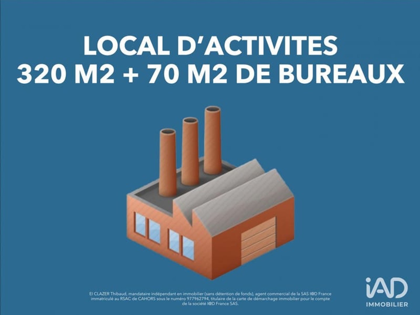 Immeuble commercial 390 m²