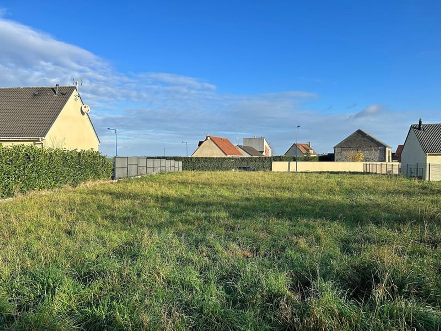 Terrain 1070 m²