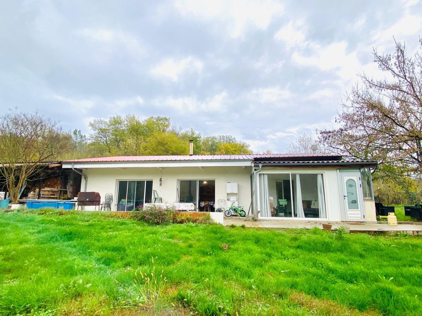 Maison à vendre - 5 pièces - 125m2 - La Sauvetat-Du-Dropt (47800)