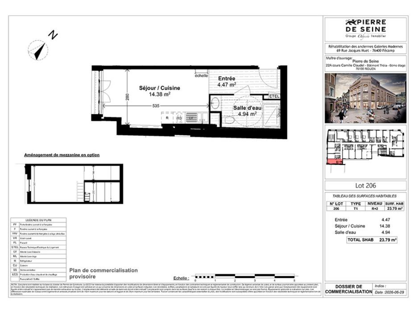 Appartement (T1) - 23.79