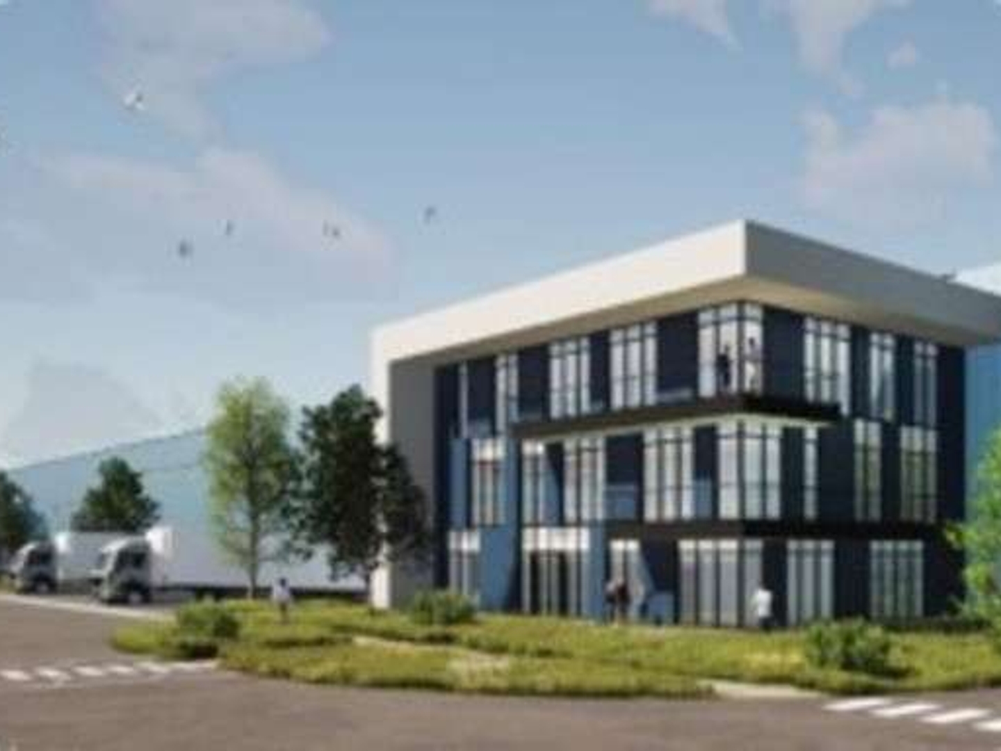 Bâtiment logistique à construire 43508m² à Reims