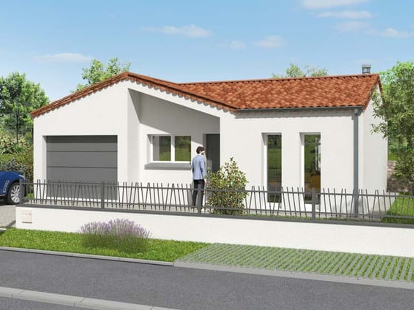 Maison - [91] m² - [4] pièces + Terrain de [476] m² à [Doix lès Fontaines, France]