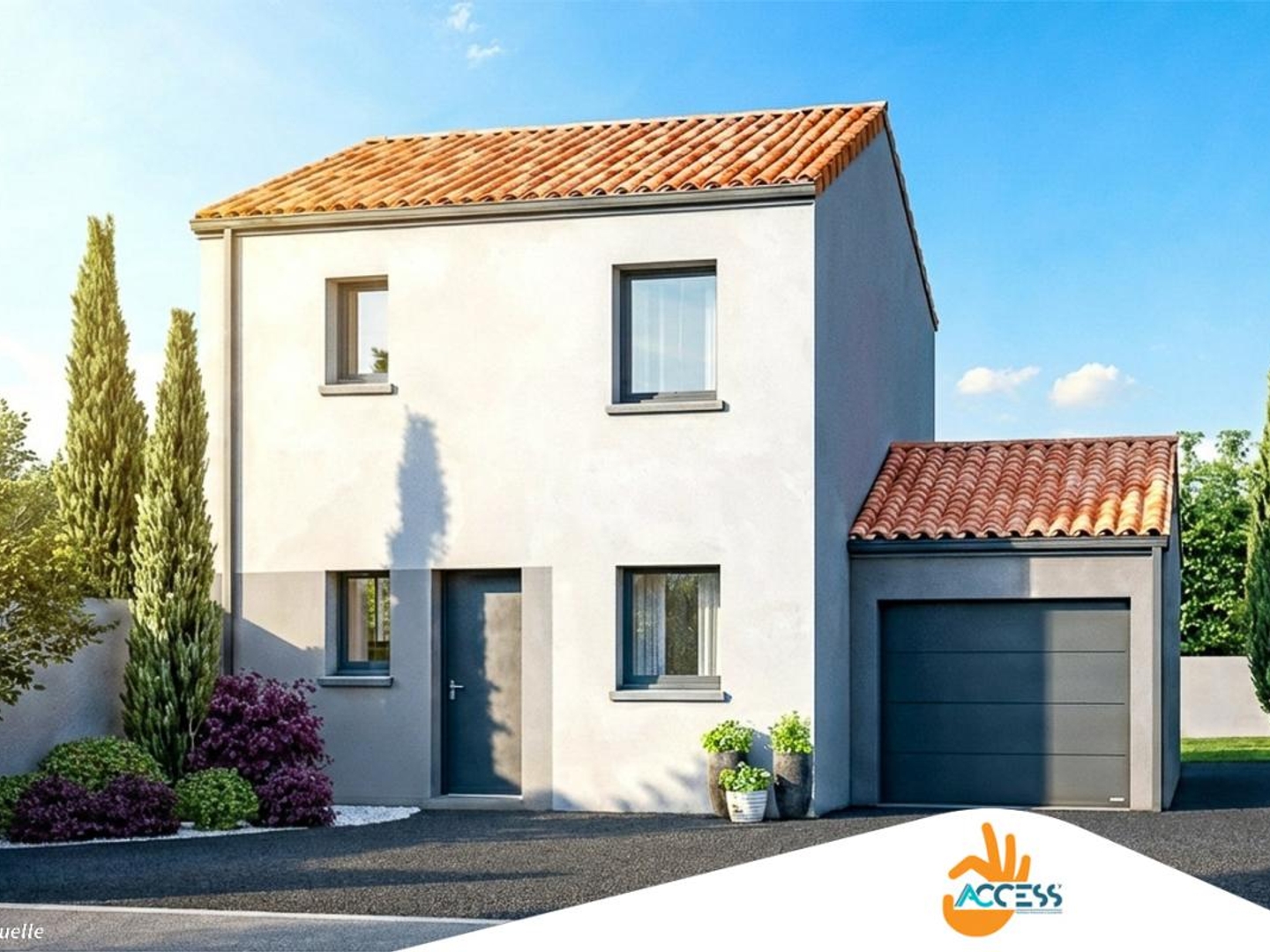 Maison à vendre - 68m2 - Sireuil (16440)