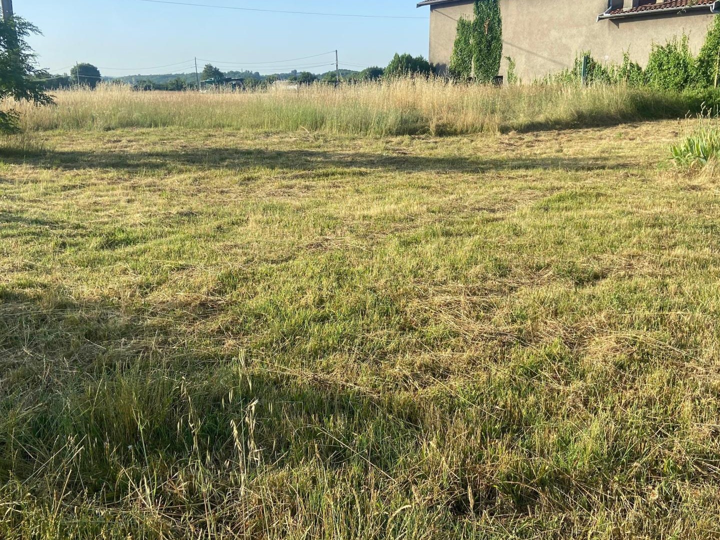 Terrain à bâtir de 800m² non viabilisé