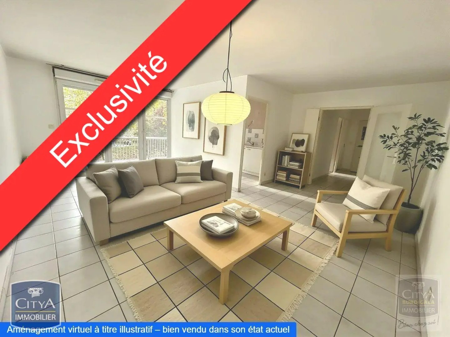 Appartement 3 pièces 61 m²